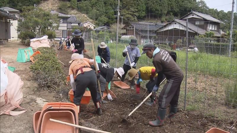 農業の復旧へ、ボランティアセンター開設　台風７号で土砂流れ込み大きな被害　京都…