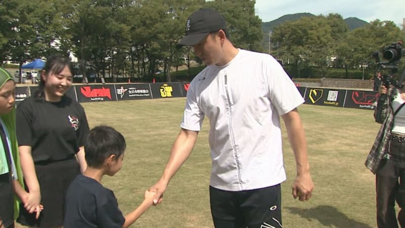 Shinkawa Park Baseball Festival XNUMX Interaction with children Gunma/Kiryu City