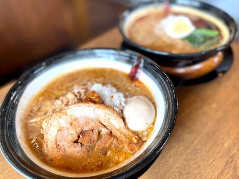 A report on the ramen shop Nichigetsudo, which opened on September 9st in Ina-cho!I can't get enough of the rich aged miso