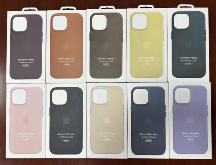 A popular alternative to leather? New case photo leak for iPhone 15