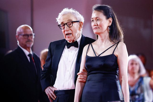 Woody Allen's latest film screened at Venice Film Festival Protest over allegations [80th Venice International Film Festival]