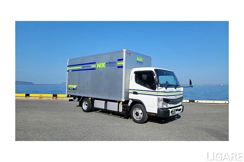 NEC and three companies to start demonstration of route charging to expand the spread of EV trucks