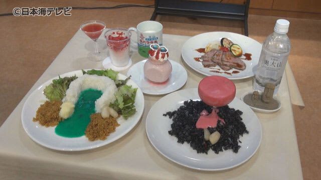 Movie “SAND LAND” x Tottori Prefecture Gourmet XNUMX collaboration menu items including pink curry and sweets on sale