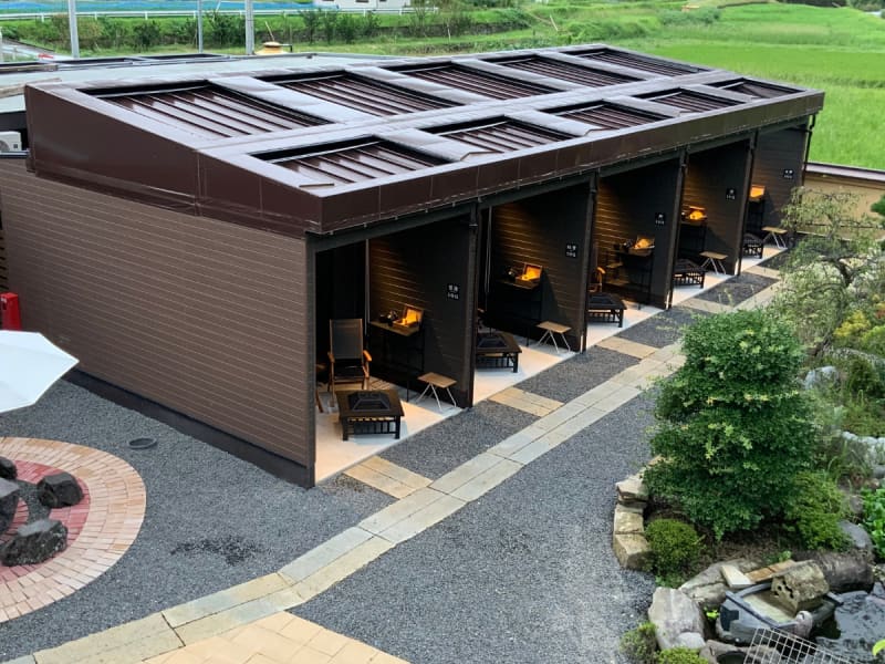 Kagoshima/Kirishima Onsenkyo "Koshikano Onsen" "Onsen Ryokan Glamping" with open-air hot springs in all rooms will open on September 9st!