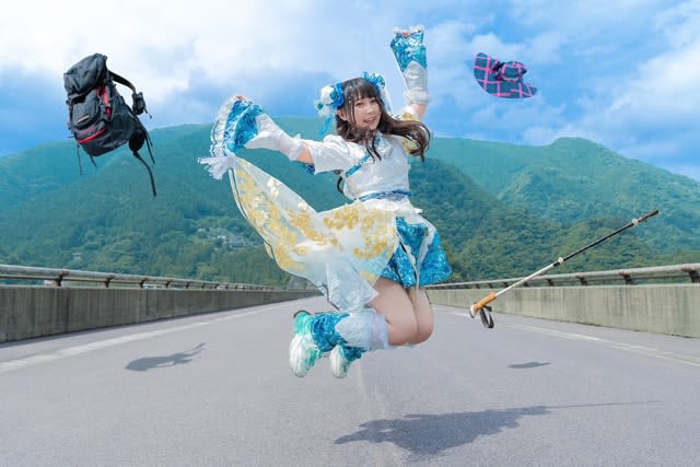 The one and only solo idol “Runacchi☆Hoshi” as “climbing x idol x voice actor”, new artist photo release…