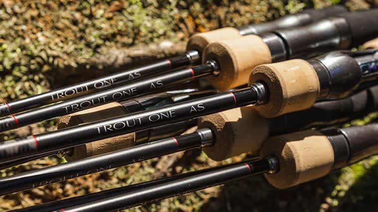 [Perfect for the first one! ] Super standard area trout rod! "Trout One AS (Shimano)"