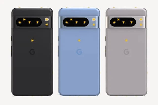 The appearance and color variations of Google Pixel 8 Pro leaked from the official.Equipped with temperature sensor confirmed