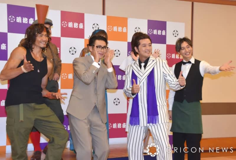 Junretsu blurs out at the press conference for the performance of Meijiza chairman "Ryohei Odai's 'Hirunandesu' regular press conference..." …