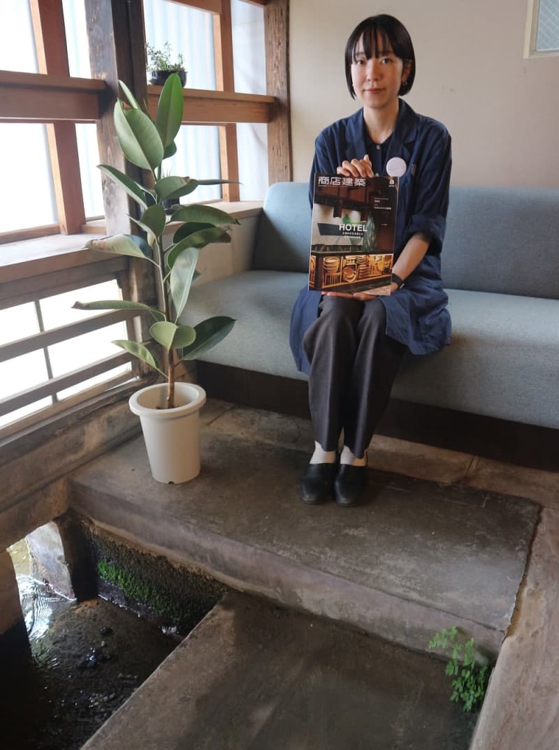 Nagasaki Shimabara's "Water vein mio" Selected as 16 latest hotels that capture the culture of the land A renovated townhouse with flowing spring water