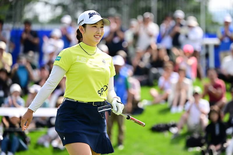 [Women's Golf] Sakura Koogi has emerged as the sole lead with 9 under, with Mao Saigo 1 stroke behind, Moen Inami and 3 others behind by 3 strokes...