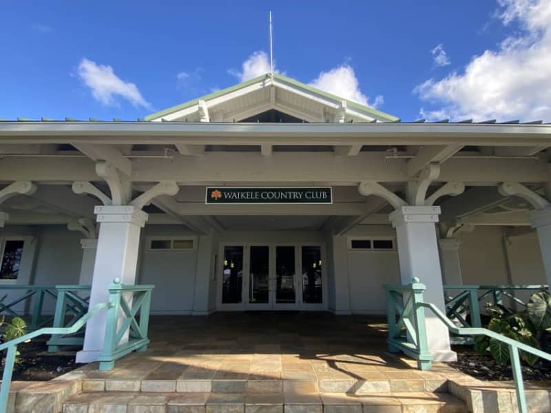 Hawaii/Oahu golf course introduction Waikele Country Club