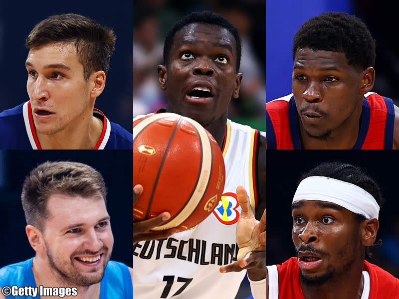 In addition to MVP Schroder, Doncic and SGA are in the top five...List of Basketball World Cup individual awards