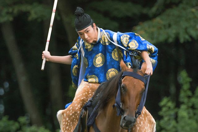 “To Shine” Tasuku Emoto challenges the equestrian competition scene of the Heian period!Practice since last fall