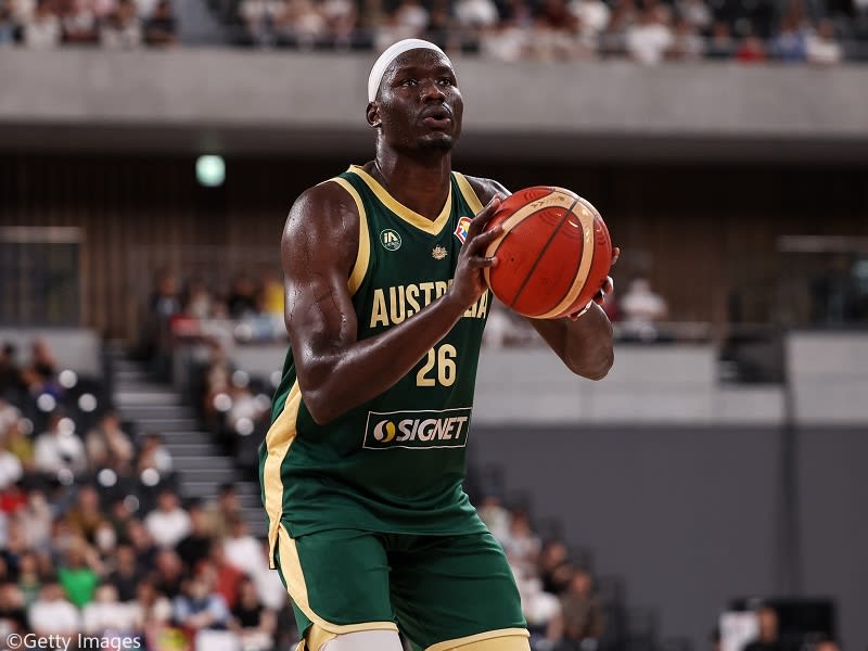 Duop Rees, Australia's starter at the Basketball World Cup, signs one-year deal with Blazers
