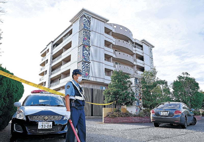殺人容疑54歳男逮捕　白山のホテル女性殺害