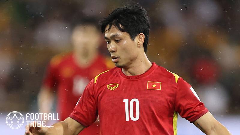 Vietnam national team wins against Palestine with Cong Phuong's first goal in two years