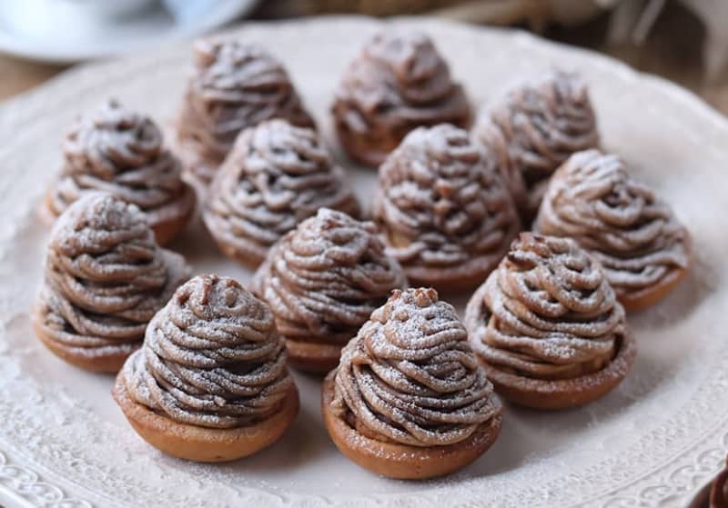 [Just like fresh sweets! ] Baked Mont Blanc recipe/how to make