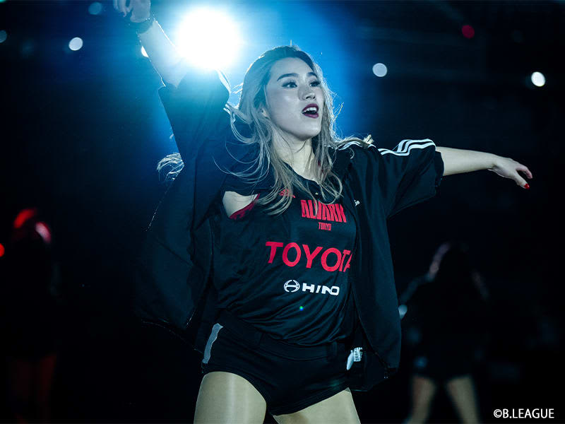 From the B League to the NBA... Former Alvark Tokyo cheerleader AOI joins the Nets dance team