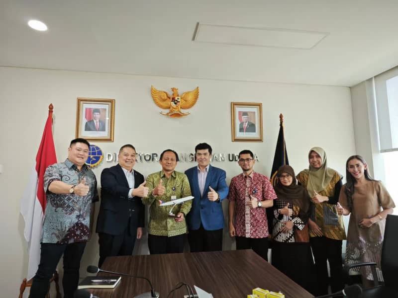 Air Macau visits the Director-General of Air Transport, Ministry of Transport of Indonesia... Gains support for Jakarta flight plan