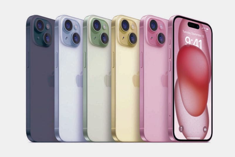 Das iPhone 15 gibt’s in diesen Farben (Plus/Pro…