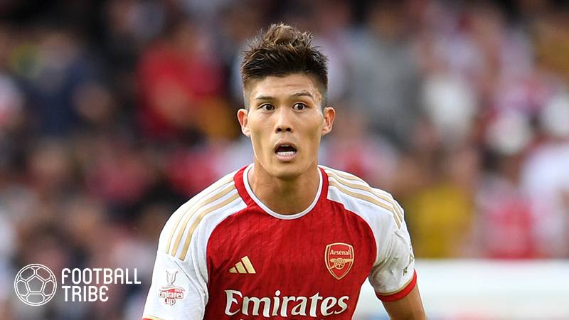 Takehiro Tomiyasu is furious: ``I haven't talked to the Arsenal manager.'' He could return to the starting lineup after playing well against Germany