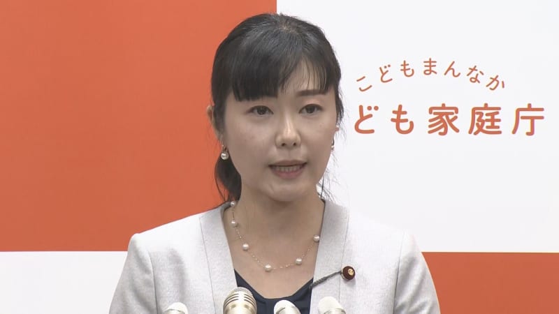``I want to make use of the perspectives of those involved.'' Ayuko Kato, Minister in charge of Children's Policy, attends a press conference in her first appearance at the office...