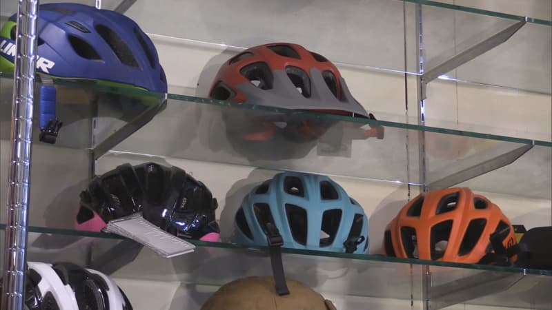 Bicycle helmet wearing rate in Niigata Prefecture is the lowest in the country at 2.4%