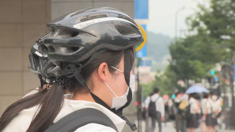 Ehime ranks 1st in bicycle helmet wearing rate, Oita ranks 2nd, Effects of awareness-raising activities before efforts were made compulsory, National Police Agency survey