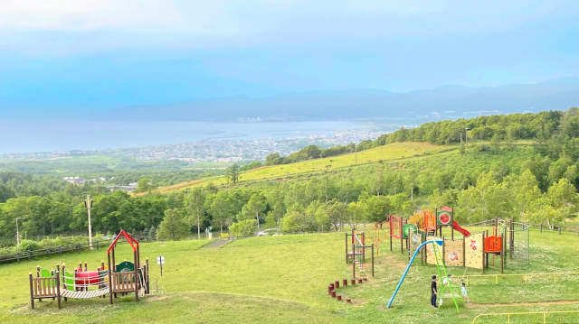 Enjoy the spectacular view and large playground equipment!Approximately 1 hours from Sapporo, a campground recommended for families with children [Iwanai Town]