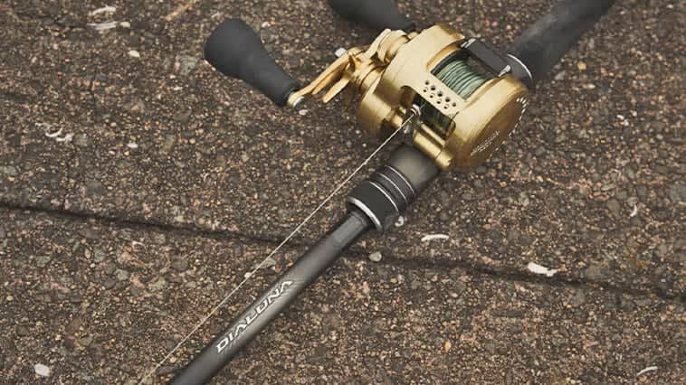 This is a high cost spa rod for big bait and giant bait! “Dear Luna B80XH (Shimano)”