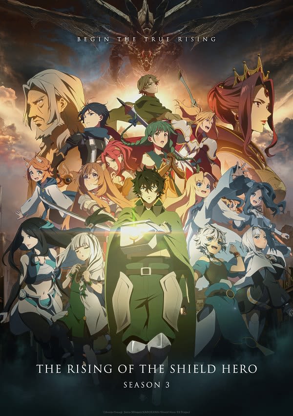 The anime “The Rising of the Shield Hero Season 3” will start broadcasting on Friday, October 2023, 10.