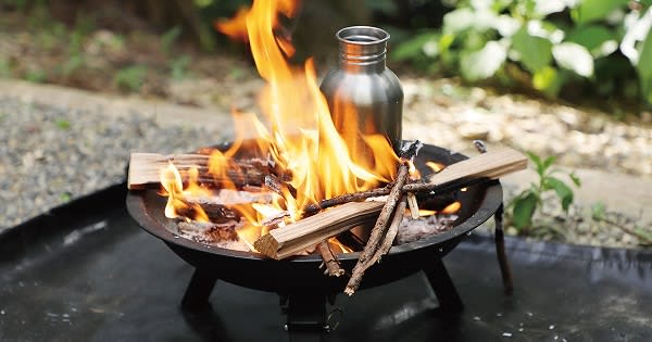 ``Excellent functionality!'' A bottle that can be placed in a bonfire to boil water is revolutionary...!