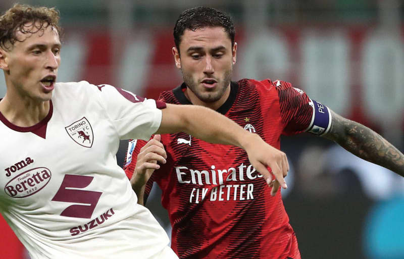 Captain Calabria, a native of Milan, shows quiet fighting spirit in the first Milan derby of the season. ``A match that needs no explanation. Victory...