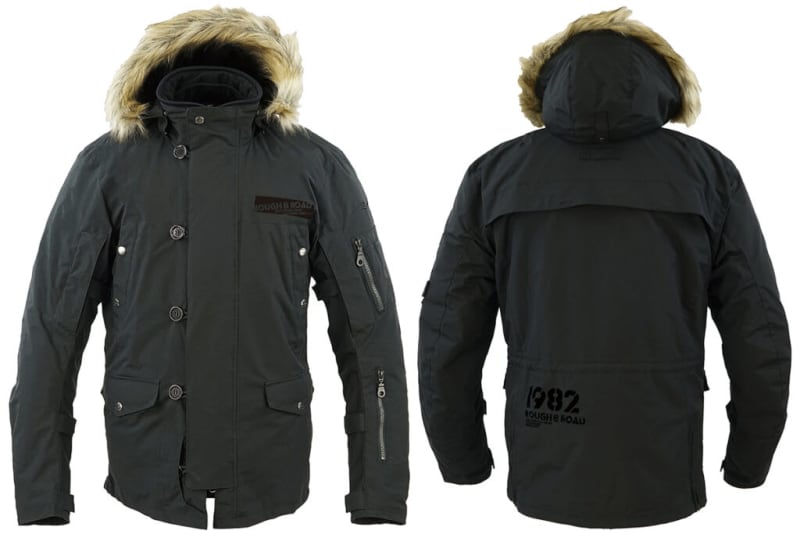N-3B jacket evolved for touring, packed with features for Primaloft & motorcycles, comfortable even in winter