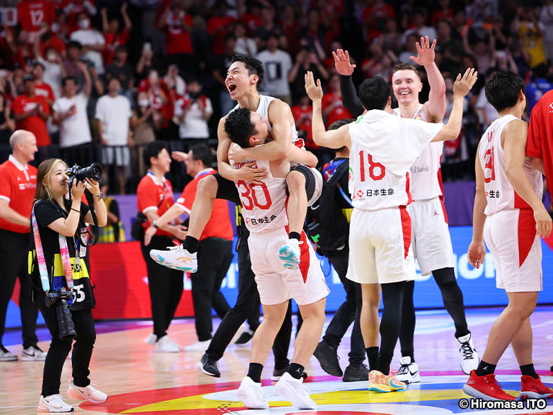 Japan men's basketball national team ranks up to 26th place...FIBA updates world rankings after World Cup