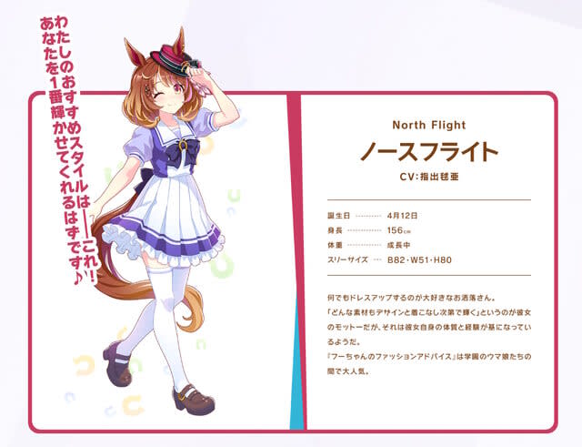 “Uma Musume” New Uma Musume “North Flight” announced! “Queen of Miles”, also known as “Fu-chan”