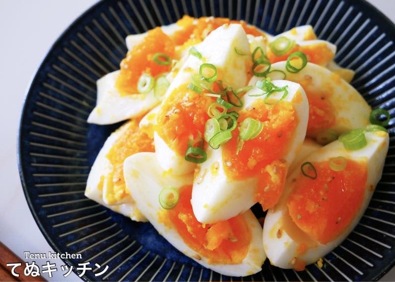 Be careful not to get addicted!Tenu Kitchen's super easy "boiled egg snack"