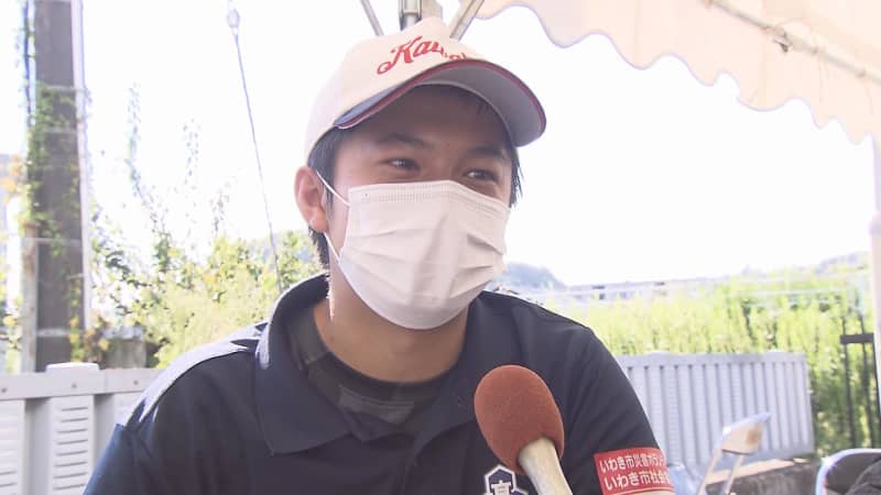 “I wonder if I can do something as a high school student?” Disaster volunteer work in disaster-stricken areas on the last day of the holidays, with high school students also participating in Fukushima