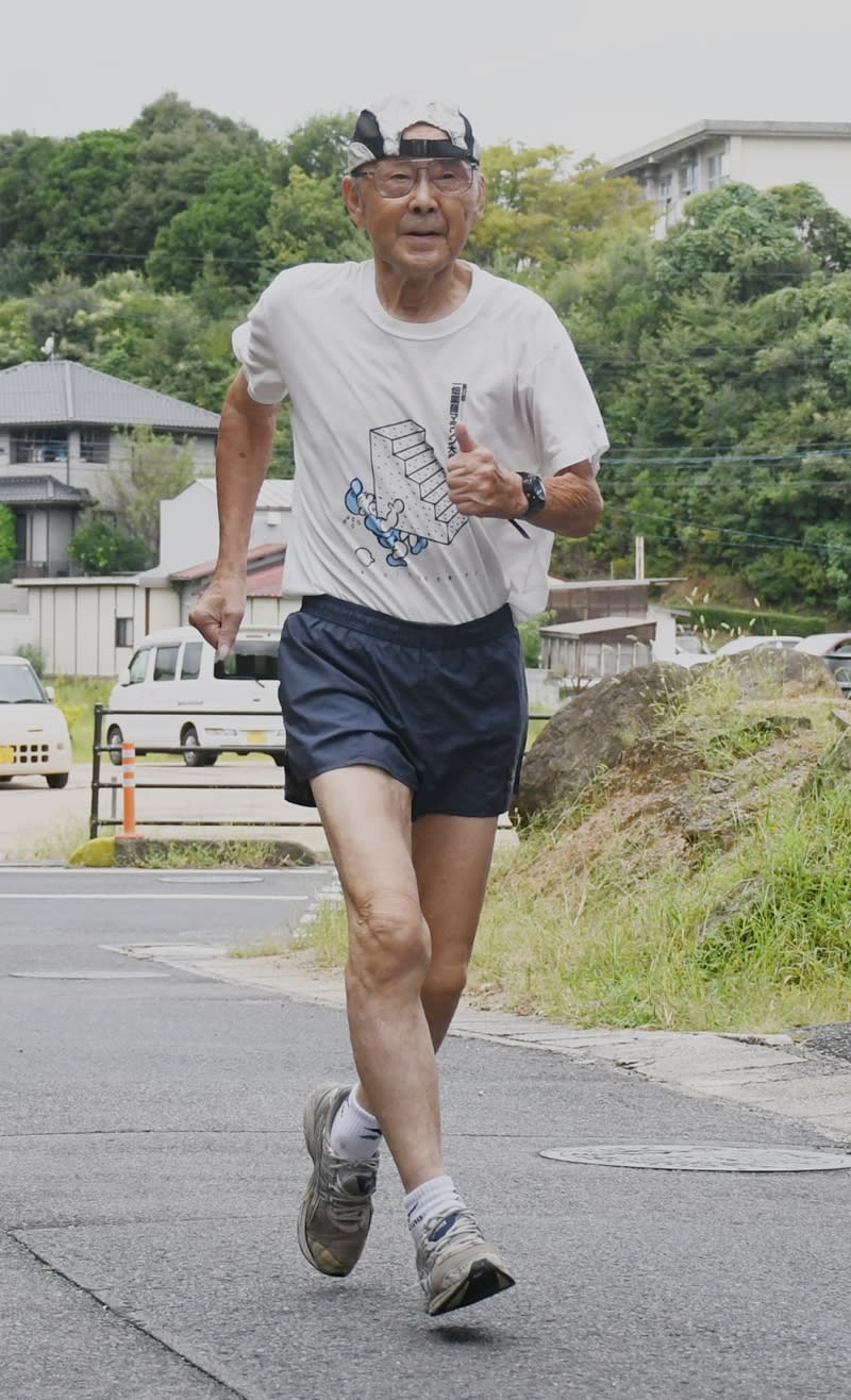 [Respect for the Aged Day] Satoru Hanaoka of Shimane Prefecture, a long-lived runner who is still active at 90 years old, will participate in 10 races this year