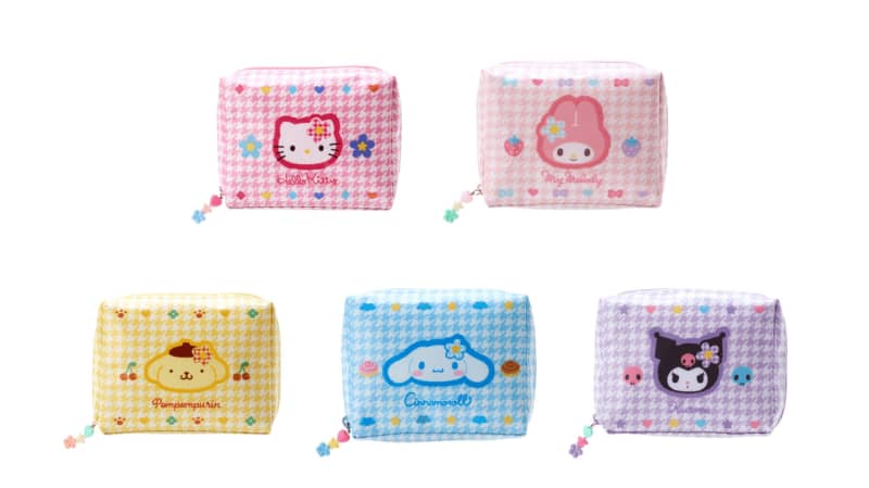 Retro but cute and new from Sanrio!Arranged & collaboration goods will be available