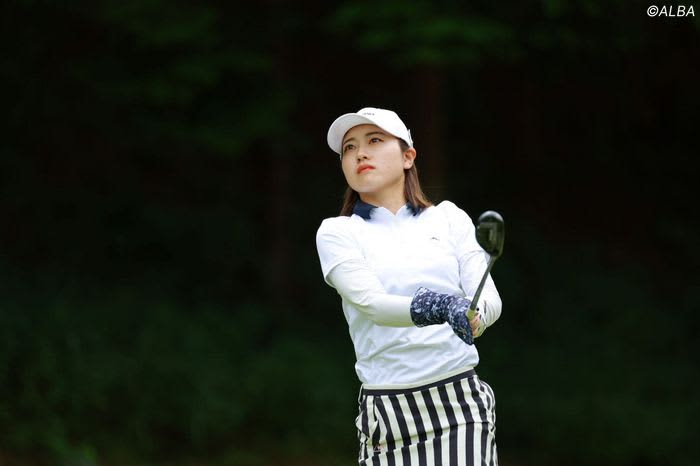 Just before the second qualifying round of the pro test!2 questions to the next heroine, Fumion Yamaguchi, who I'm curious about "It's a day off and I'm playing golf...