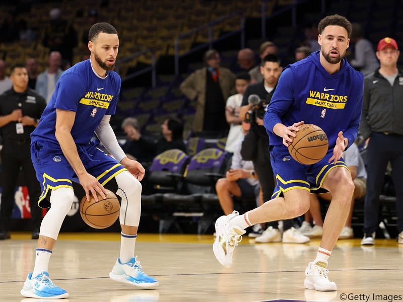 Curry and Thompson were the ones that famous play-by-play commentator Mike Breen shouted “Bang!” the most during the game.