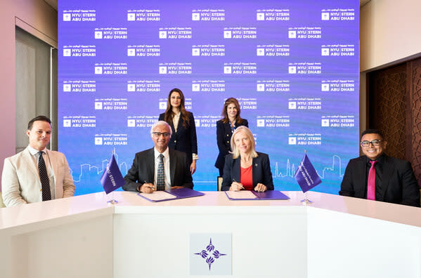 ニューヨーク大学スターン・スクール・オブ・ビジネスがNYUアブダビ校と提携し、UAEで1年間の…