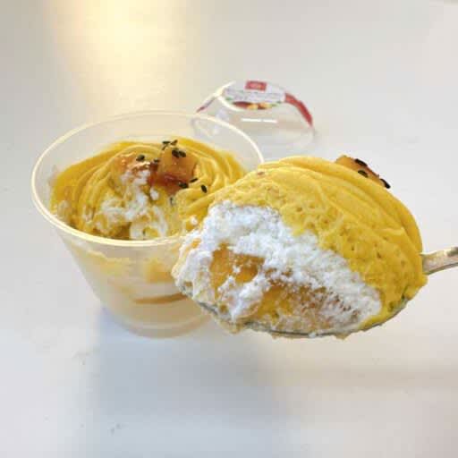 I tried the FamilyMart sweets "Oimono Mont Blanc", enchanted by the rich oimo ♡!