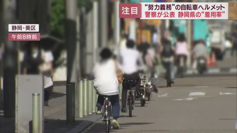 愛媛県59．9％、新潟県2．4％、そして静岡県は10．6％　ヘルメットは「4月は殺到して品薄で…
