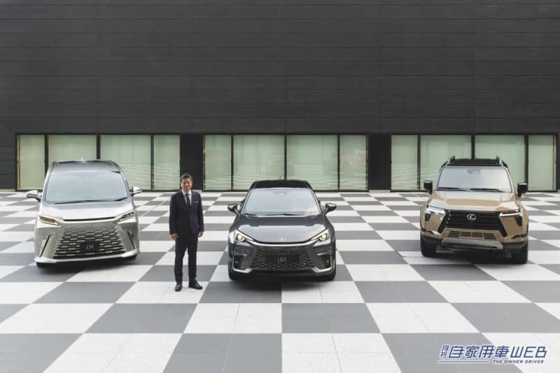 "LM", "LBX", "GX", and "TX" unveiled at the media event "Lexus Showcase"!