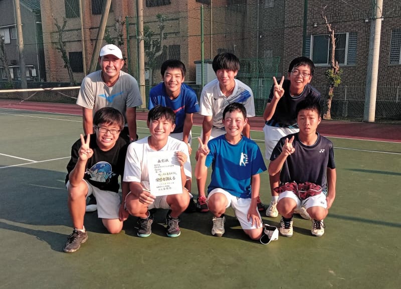 [Tennis 7th Hokushinetsu Junior High School Newcomer Prefectural Qualifying] Toyo wins the championship
