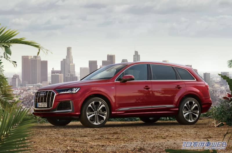 Introducing the "TDI model" equipped with direct injection turbo diesel to the Audi Q7.Commemorative limited edition cars will also be released at the same time.