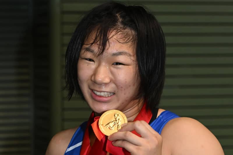 【レスリング】元木咲良がパリ五輪代表に決定　シドニー五輪代表父・康年さんに続いた