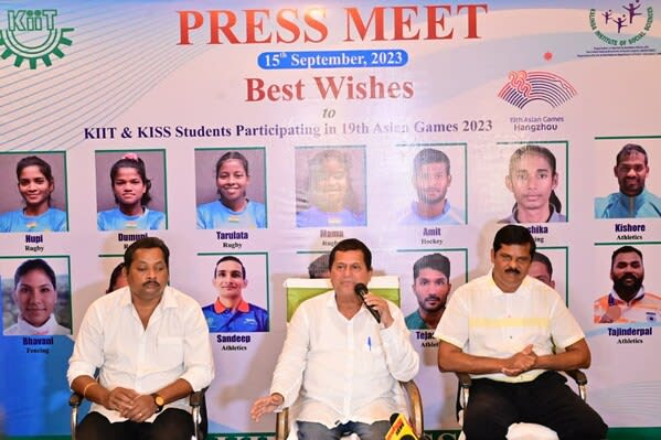 Odisha will take to the world stage with 2023 KIIT & KISS athletes for the 14 Asian Games